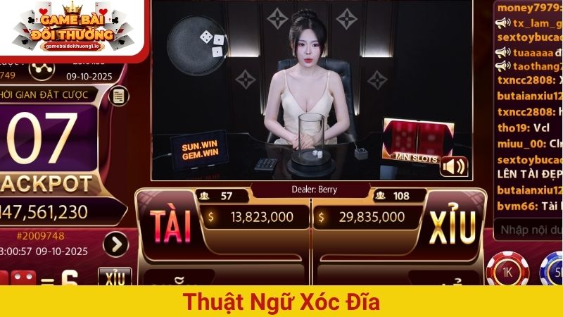 thuật ngữ Xóc Đĩa